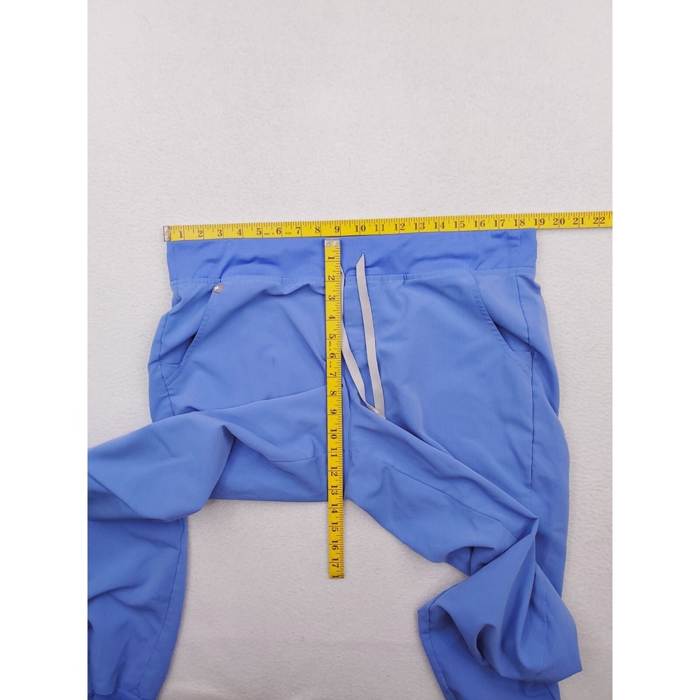 Figs Scrub Pants Womens Extra Large Blue Zamora Jogger Cargo Medical Nursing - Picture 15 of 16